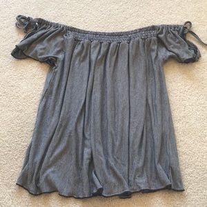 Off the shoulder top!